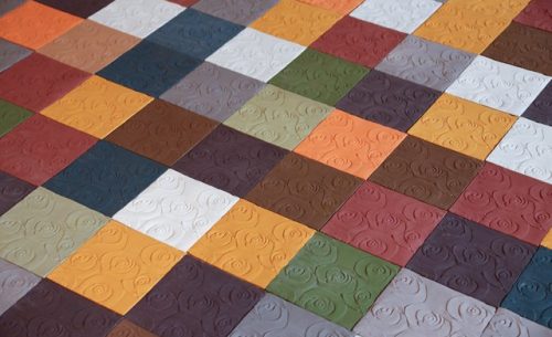 Carreaux de porcelaine – Création 2012 N.Domingo